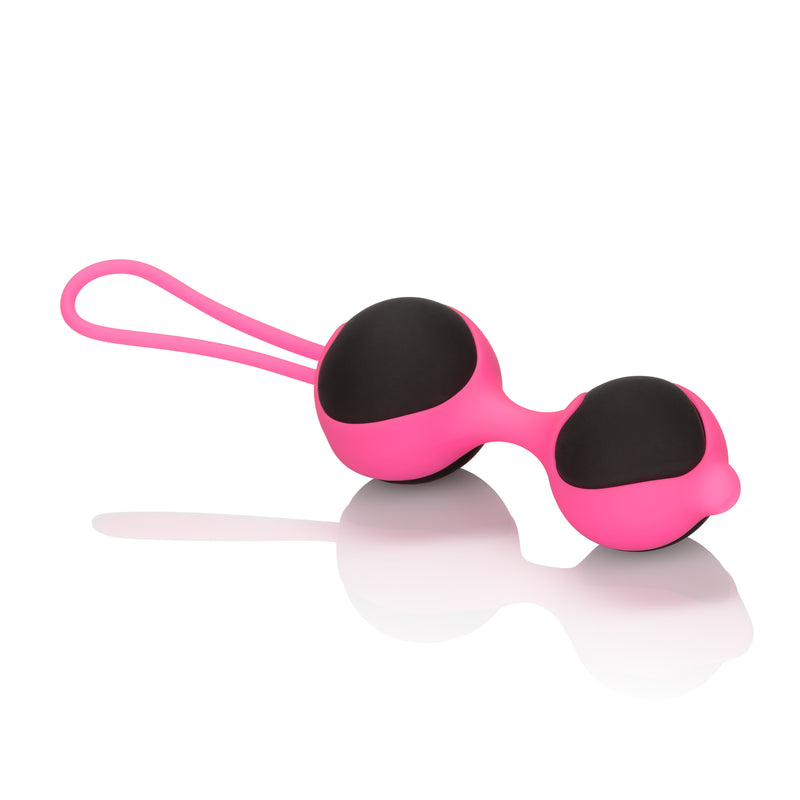 Strengthen Pelvic Muscles with Heart-shaped Silicone Kegel Balls - Interchangeable Weight for Customized Workout and Easy Retrieval Cord