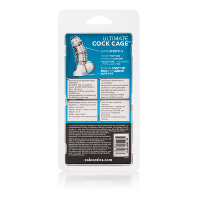Unleash Endless Pleasure with the Ultimate Textured Cock Cage