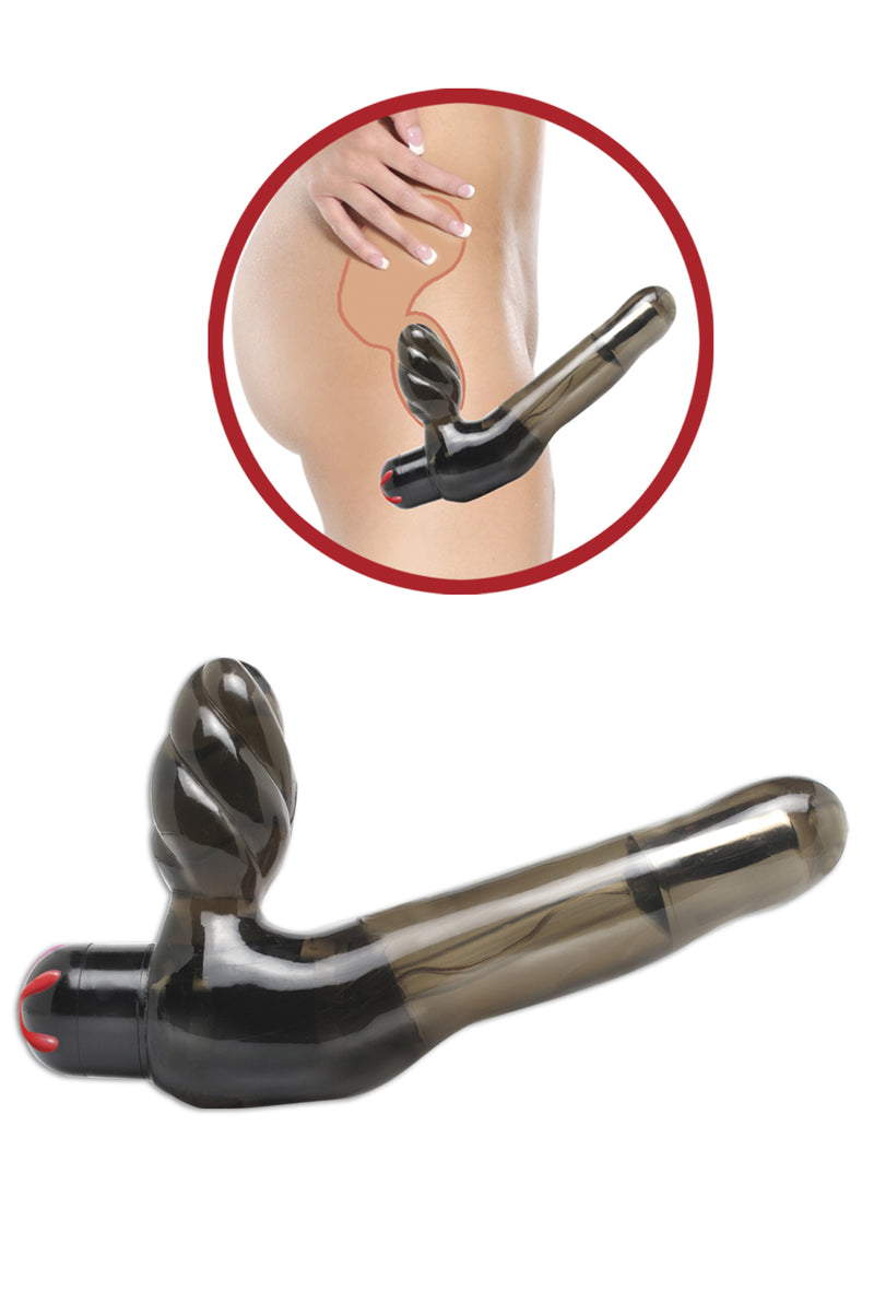 Vibrating Strapless Strap-On for Hands-Free Stimulation and Face-to-Face Fun