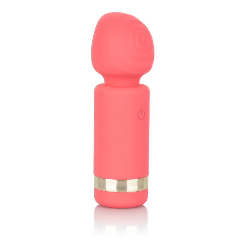 Portable Pleasure: Slay Exciter Mini Wand Massager with 10 Vibration Functions and USB Rechargeable Design.