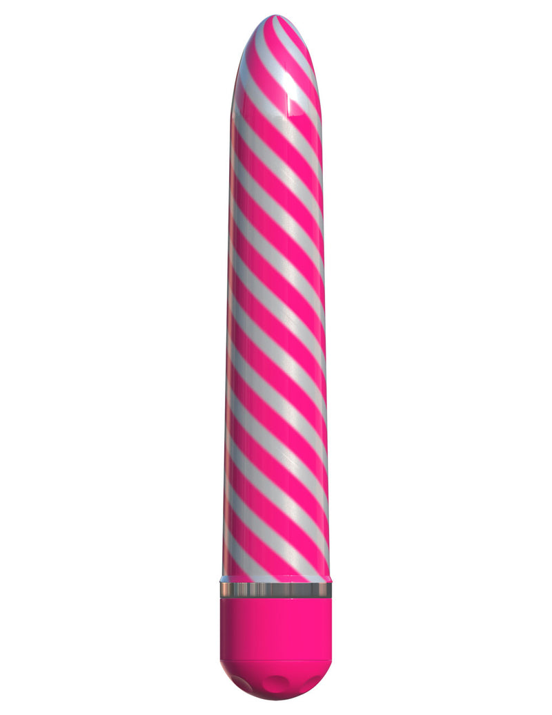 Sweet Swirl 8-Inch Vibrator - Your Fun, Spiral Pleasure Friend!