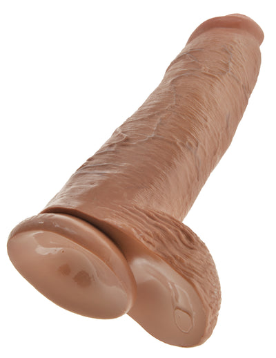 Realistic King Dong Dildo with Suction Cup Base for Solo or Partner Play - 12 Inches of Pleasure!