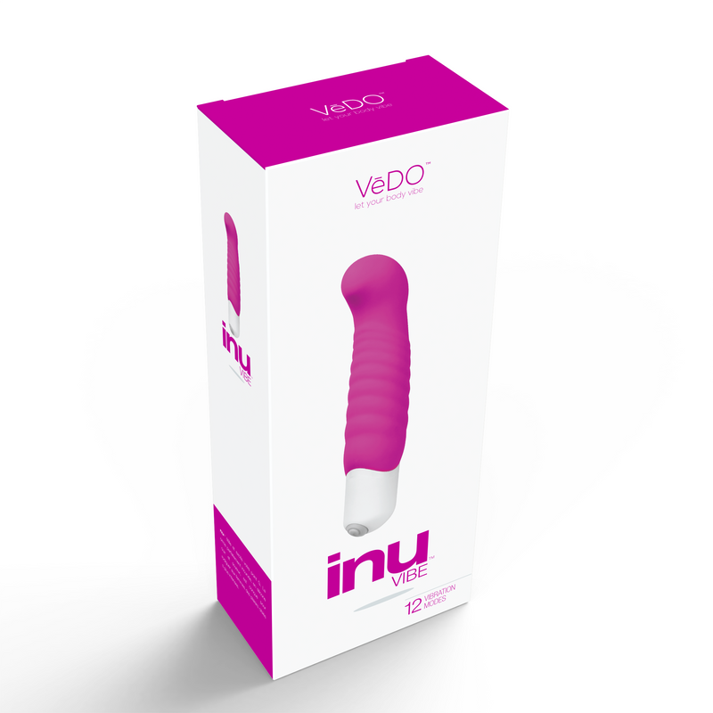 Silky Smooth INU Vibrator: Curved for Deep Pleasure and Multi-Speed Vibrations!