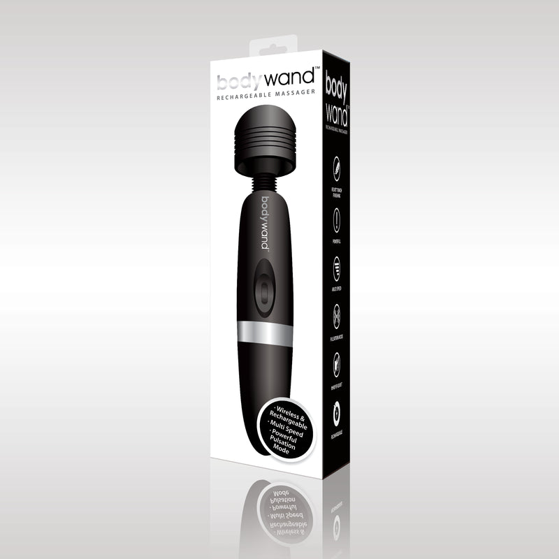 Soft-Touch Body Massager with Multiple Attachments and Control Dial - Rechargeable and Deceptively Powerful!