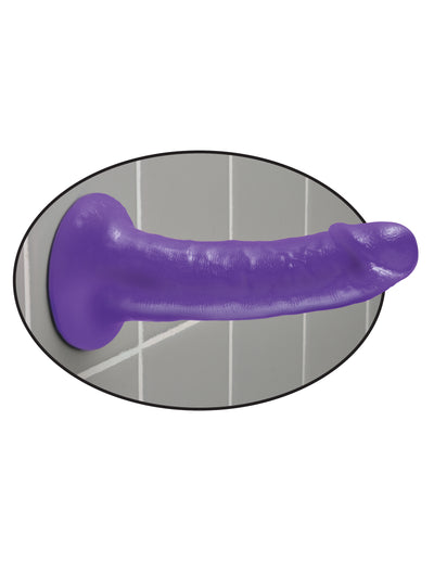 Experience Endless Pleasure with Dillio's Slim Purple 6-Inch Toy - Perfect for Solo or Partner Play!