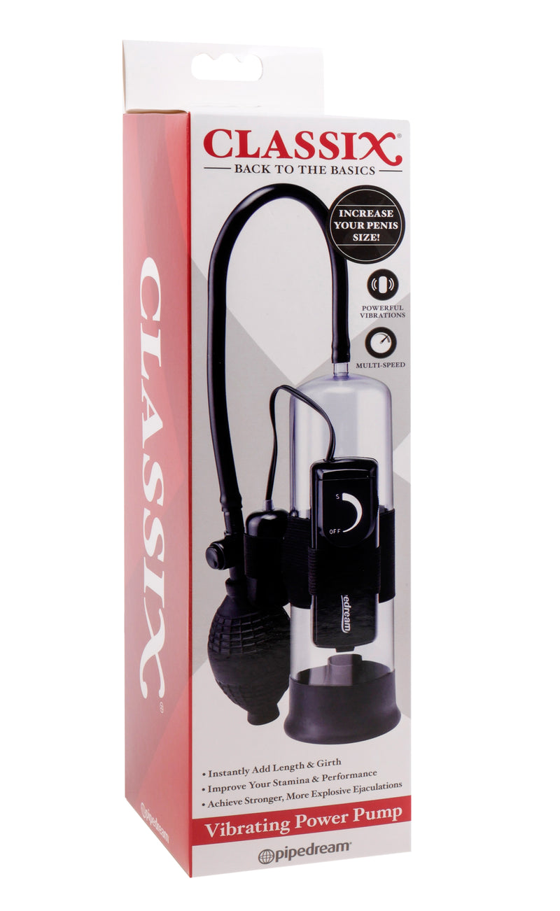 Rechargeable Multi-Speed Penis Pump with Vibrational Settings for Enhanced Playtime