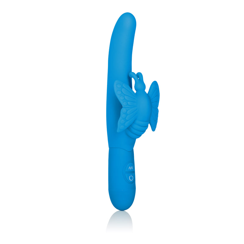 Wild Ride Silicone Vibrator: Dual Motors, 10 Functions, Slim Design for Solo or Partner Play, Waterproof for Shower/Bath Fun