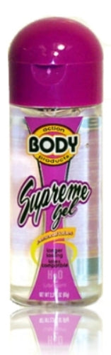 Experience Ultimate Pleasure with Body Action Supreme Gel - Long-Lasting, Non-Sticky Lubrication for Unmatched Ecstasy!