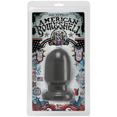 Experience Intense Pleasure with the Wide American Bombshell Anal Plug - Made in USA and Waterproof for Aquatic Adventures!