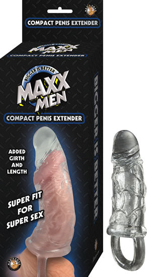 Maxx Men Veined Penis Sleeve with Ball Support for Enhanced Pleasure and Performance
