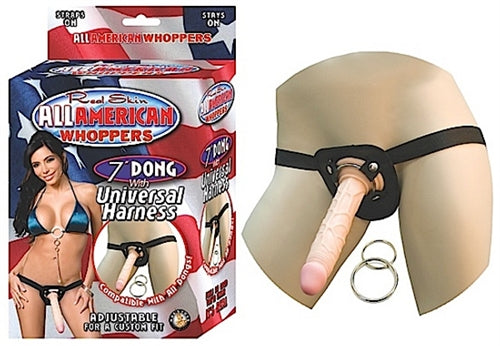 Get Ready for Serious Fun with the All American Whoppers Harness and Dong Set!