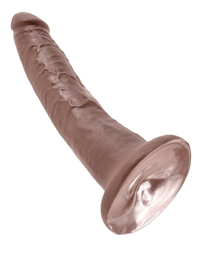 Get Up Close and Personal with the Realistic King Cock Dildo - 7 Inches of Mind-Blowing Pleasure!