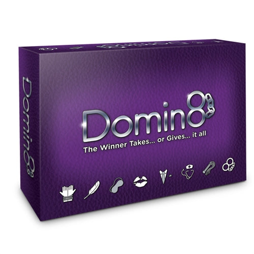 Take Control in the Bedroom with Domin8 Me - The Ultimate Game of Sexy Surprises!