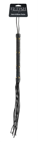 Genuine Leather Whip for Sensual Domination and Pleasure