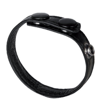 Adjustable Faux Leather Cock Ring for Enhanced Pleasure and Longer Erections