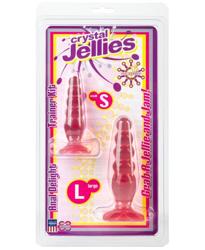 Confidently Explore Your Backdoor with Crystal Jellies Anal Trainer Kit