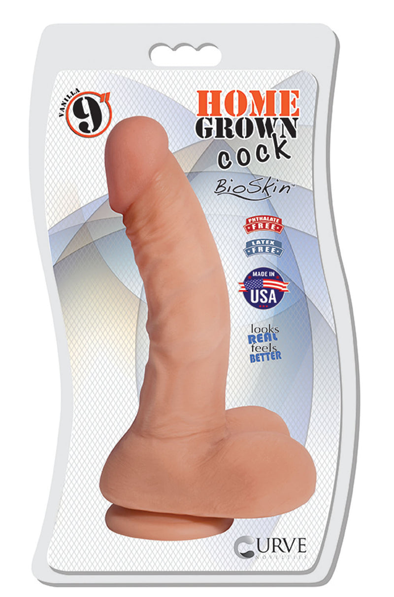 Ultra-Realistic 9" Dong with Suction Cup Base and Lifelike Balls for Unmatched Pleasure and Sensation!