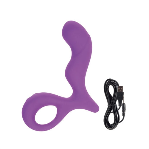 Ultimate Happiness: Rechargeable Silicone Anal Vibrator with 5 Functions and Speed Controls