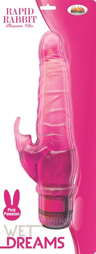 Experience Intense Orgasms with the Powerful Wet Dreams Rabbit Vibe - Phthalate-Free and Waterproof!