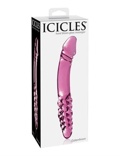 Double-Sided Glass Massager for Explosive G-Spot and P-Spot Stimulation - Eco-Friendly and Phthalate-Free
