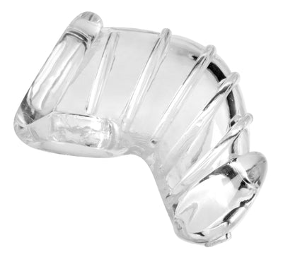 Rubber Chastity Cage for Discreet Erection Control and Comfort.