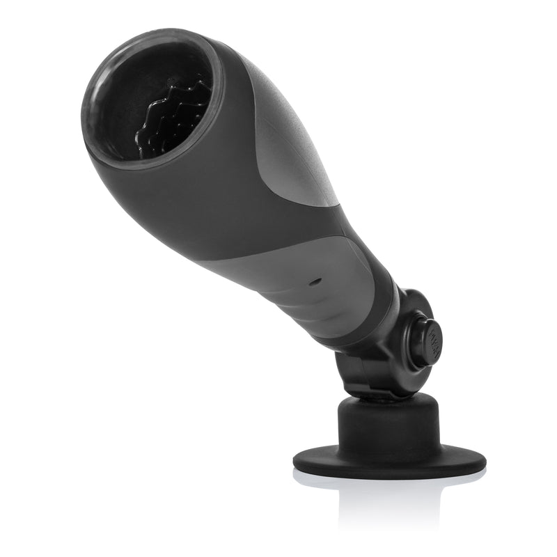 30-Function Self-Contained Power Stroker with Removable Suction Cup Base and Hands-Free Mount