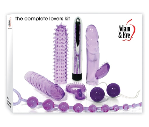 Ultimate Pleasure Kit - 4 Vibrating Ways to Play, Ben Wa Balls, Anal Beads, Couples Ring, Compatible with All Lubricants and Condoms.