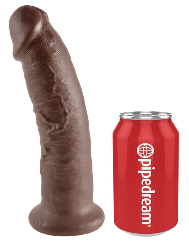 Realistic King-Sized Dildo with Suction Cup Base for Hands-Free Pleasure and Waterproof Fun!