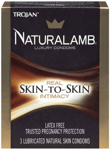 Trojan Naturalamb Luxury Condoms - Feel Closer and Safer with Extra Comfort and Sensitivity!