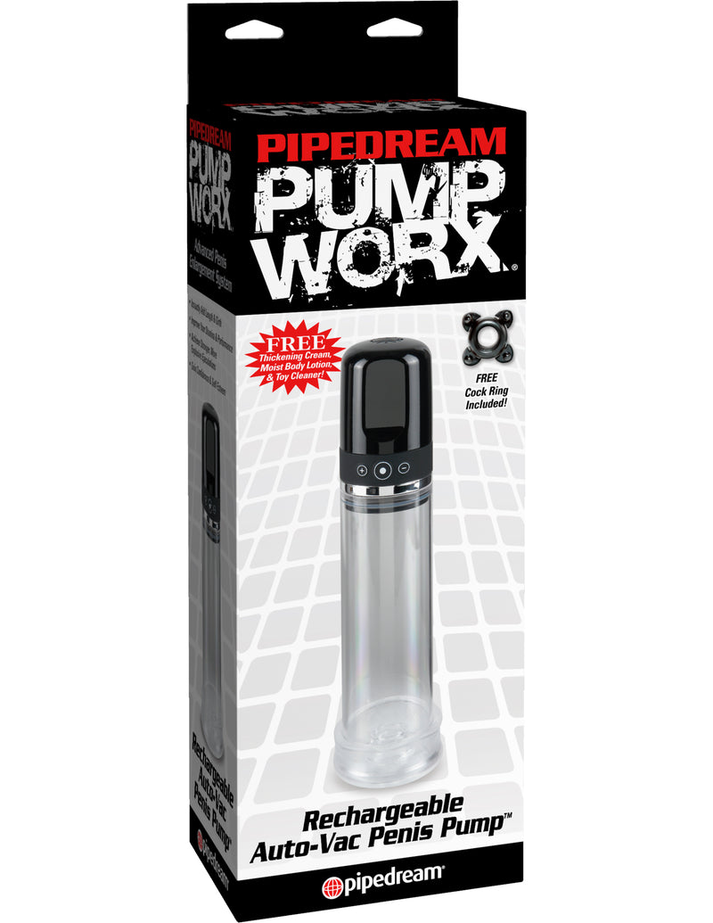 Powerful 3-Speed Penis Pump with Rechargeable Battery for Longer and Thicker Erections - Boost Your Confidence and Blow Your Partner&