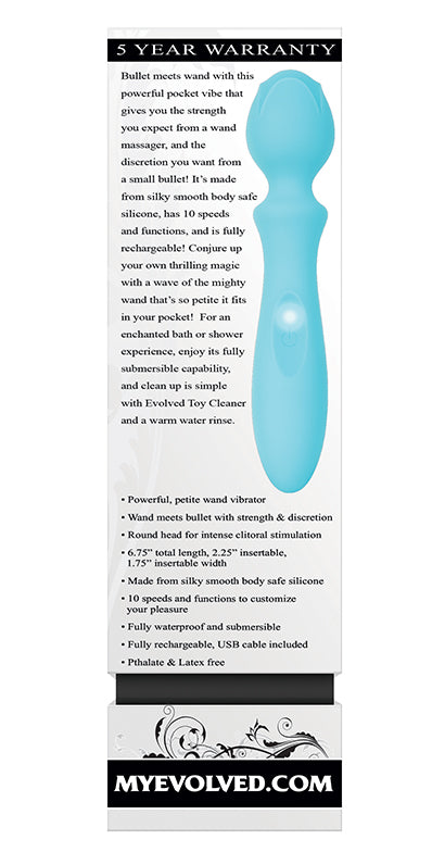 Silky Smooth Rechargeable Pocket Vibe for Intense Clitoral Stimulation