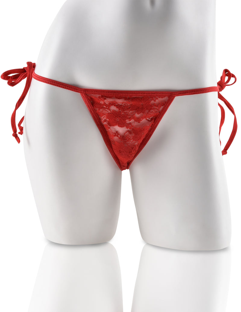 Remote Control Lace Panties with Hidden Micro-Bullet Vibe