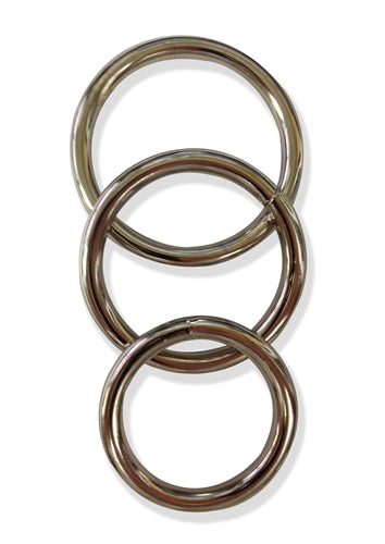 Mix and Match with Interchangeable O-Rings for Flared Base Dildos - 3 Pack