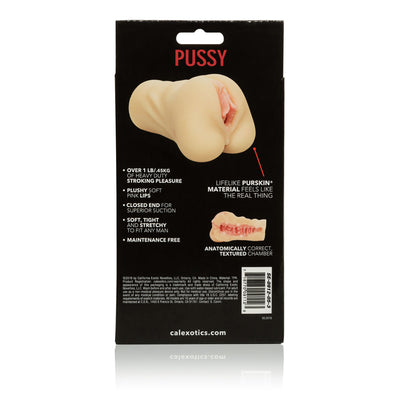 Pure Skin Pussy Masturbator: Ultra-Realistic Male Pleasure Toy with Anatomically Correct Chamber, Plushy Lips, and Superior Suction.