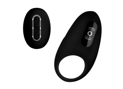 Wireless Remote Control Vibrating Cock Ring - 3 Speeds, 7 Patterns, Premium Silicone, Body-Safe, Perfect for Solo or Couples Play!