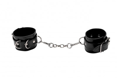 Ouch! Leather Cuffs for Hands and Ankles: Spice Up Your Love Life with Comfy and Secure Straps.