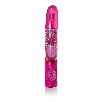 G-Curve Jack Rabbit: 10 Functions of Vibration, 4 Speeds of Rotation, 5 Rows of Non-Jamming Beads, Waterproof for Mind-Blowing Pleasure.