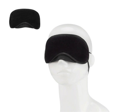Luxurious Velvet Blindfold for Sensory Deprivation and Heightened Pleasure - The Peek-a-Boo Love Mask.