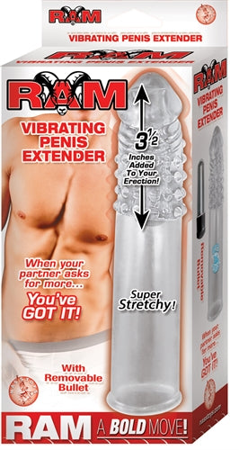 Enhance Your Pleasure with the Ribbed Vibrating Penis Extender