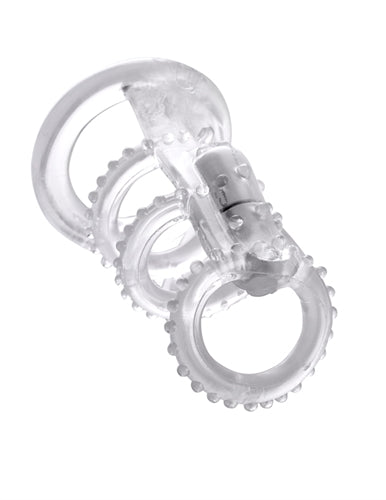 Vibrating Power Cage: The Ultimate Cockring for Rock Hard Erections and Intense Stimulation.