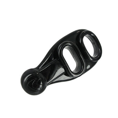 Ultimate Pleasure Cock and Ball Piece with Perineum Stimulator - Phthalate-Free TPR Material for Maximum Comfort and Grip