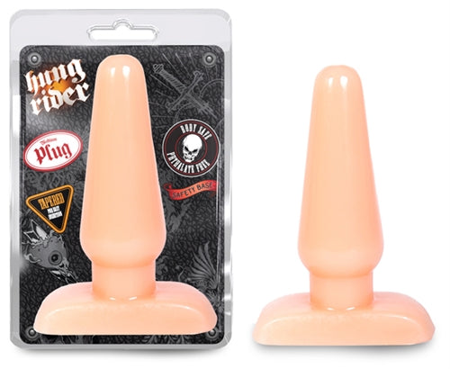 Get Ready for the Ultimate Ride with the Hung Rider Anal Plug - Perfect for Beginners!