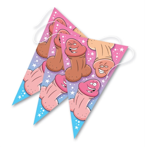 Add Fun to Your Party with Playful Cartoon Penis Banner