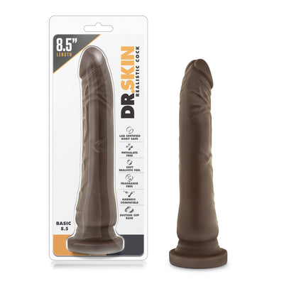 Realistic 8.5 Inch Suction Dildo - Lifelike Feel and Perfect Details for Ultimate Pleasure!