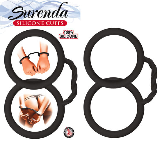 Spice Up Your Bedroom with Surenda Silicone Cuffs - Waterproof and Phthalate-Free for Safe and Exciting Playtime!