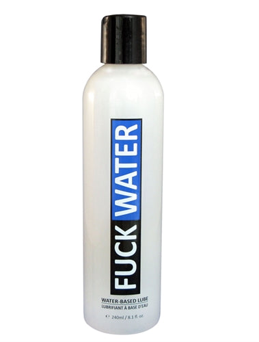 Premium, Long-Lasting Lubrication for Ultimate Pleasure: Fuck Water Water-Based Lube 8 Fl. Oz.