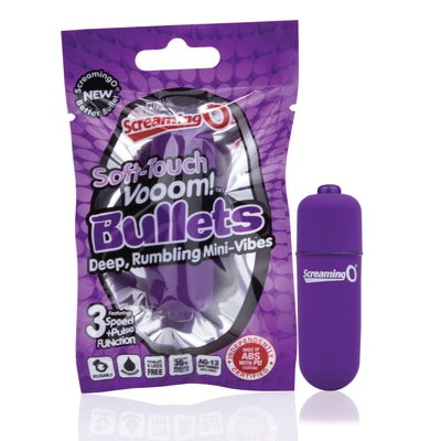Enhance Your Pleasure with Soft-Touch Vooom Bullets - Waterproof, Powerful, and Customizable!