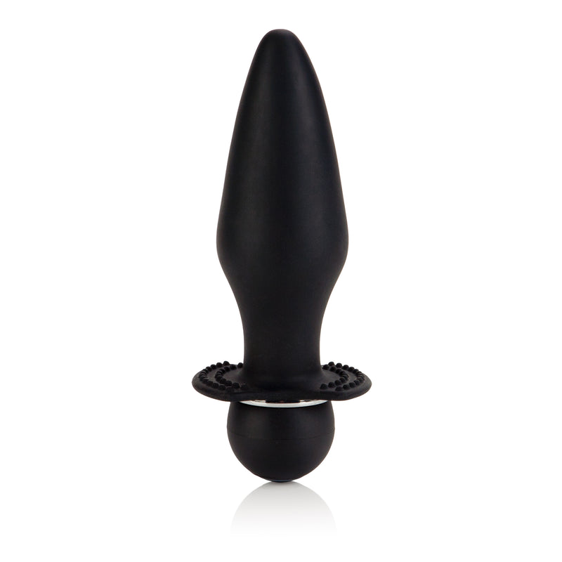 10-Function Silicone Anal Probe with Nubby Base for Ultimate Pleasure