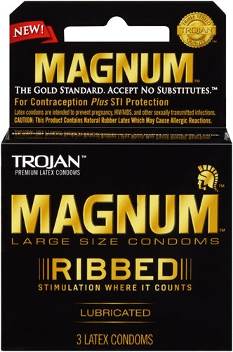 Magnum Ribbed Condoms: The Ultimate Pleasure Upgrade for Him and Her!