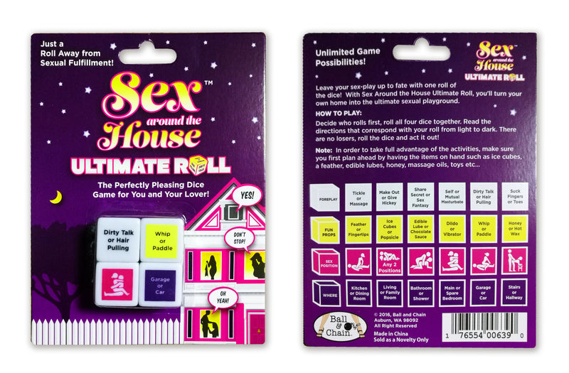 Spice Up Your Home with Sex Around the House Roll - The Ultimate Intimate Game!
